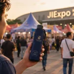 Payung botol lipat compact untuk event outdoor PRJ 2026 di JIExpo Kemayoran