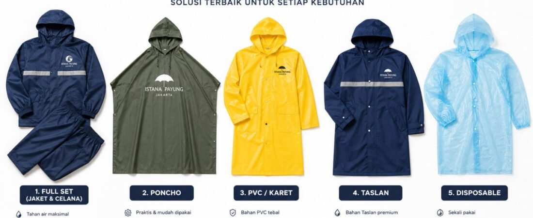 Jas Hujan Custom: Tren Souvenir Fungsional untuk Event Outdoor