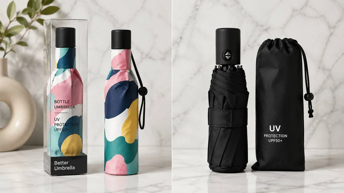 Payung Botol vs Payung Lipat: Mana yang Lebih Praktis untuk Daily Use?