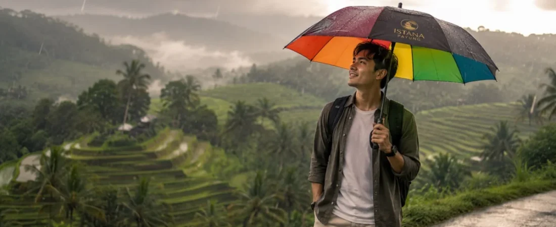 7 Alasan Payung Lipat Compact Wajib Ada Saat Travel Musim Hujan
