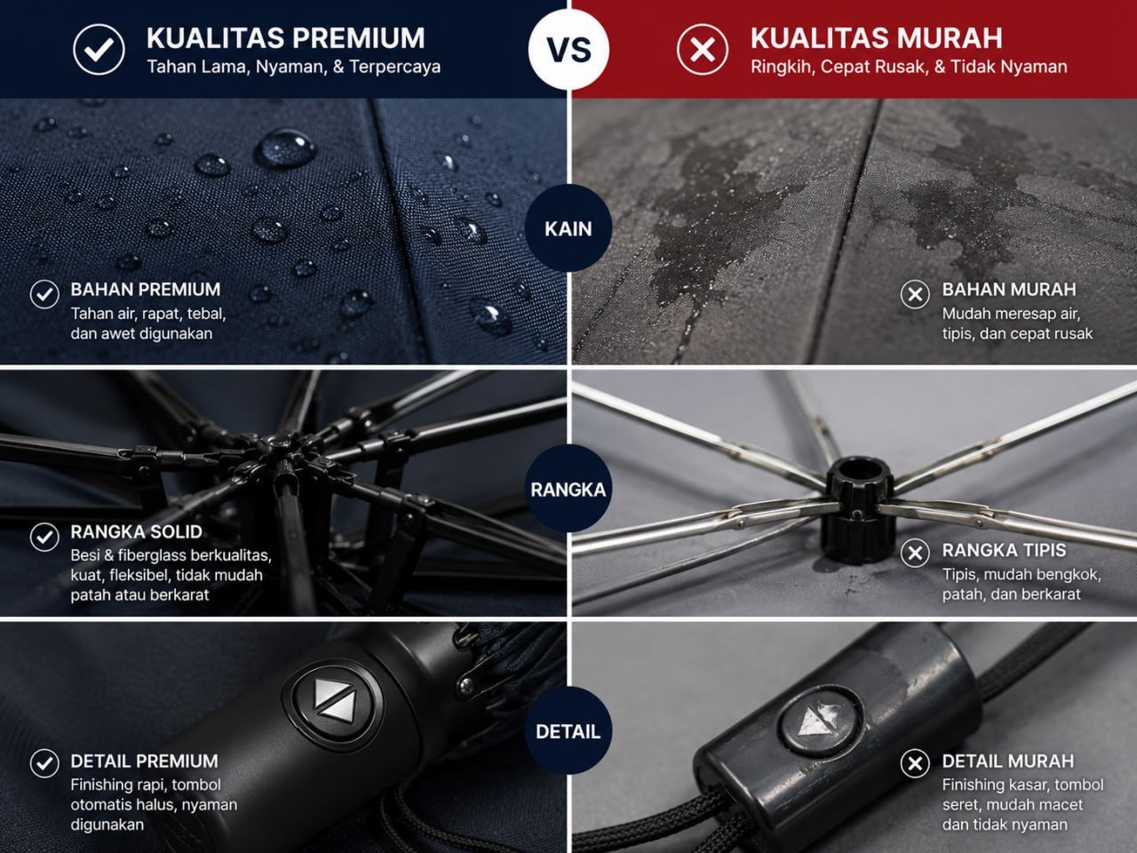 Memilih toko payung terpercaya untuk custom souvenir dan promosi