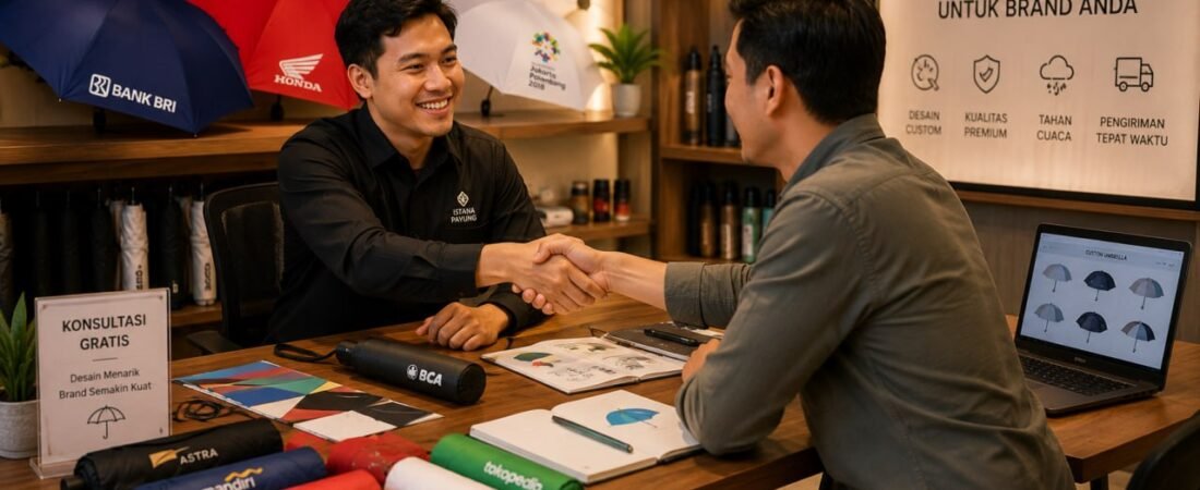 Cara Memilih Toko Payung Terpercaya Custom Souvenir