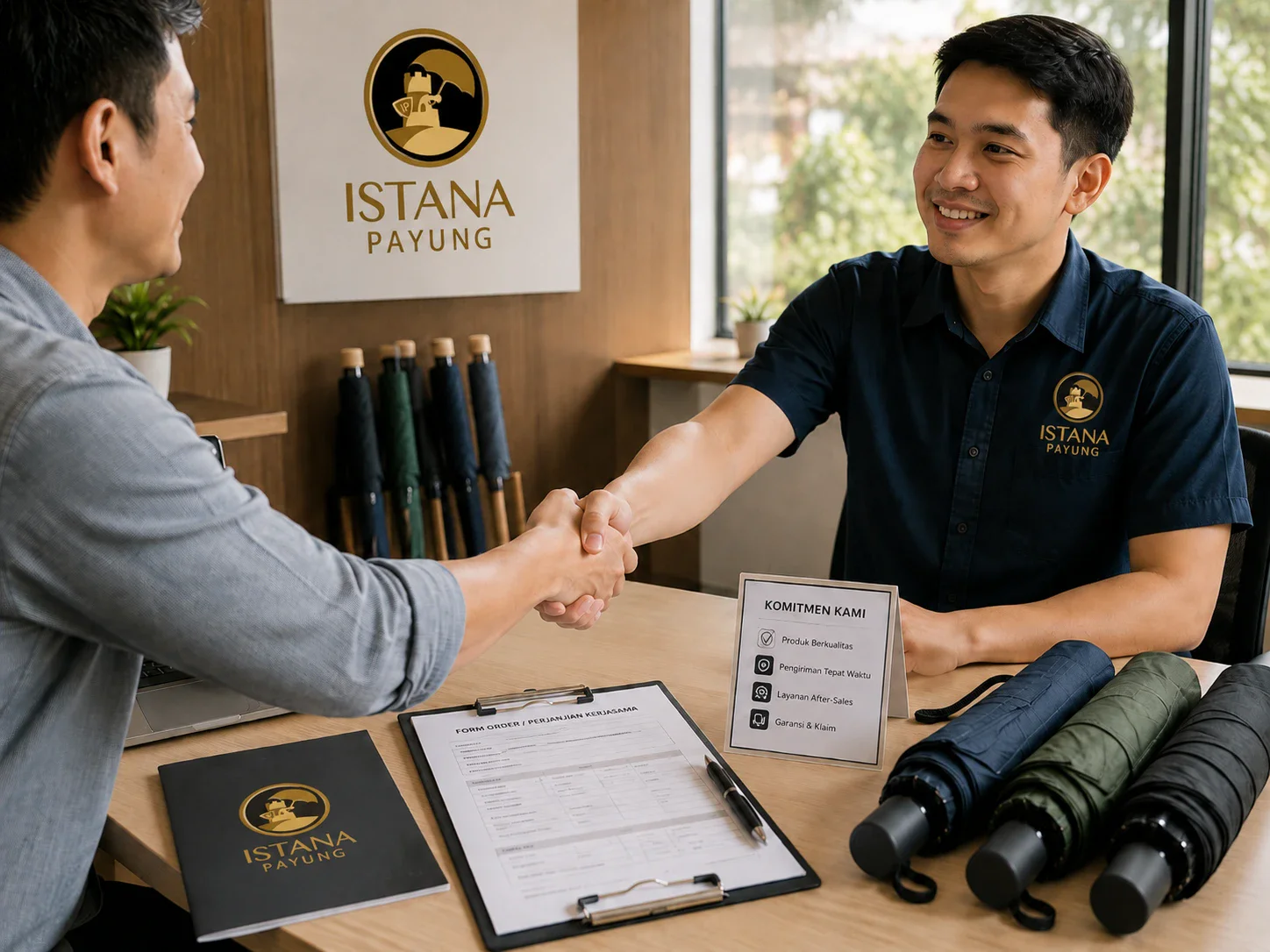 Diskusi Klaim Garansi dengan Tim Produksi