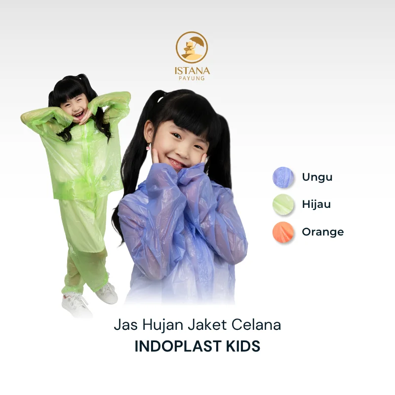 Custom Logo pada Jas Hujan Anak untuk Sekolah