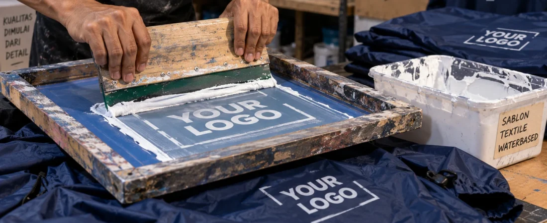 Custom Logo Jas Hujan untuk Kebutuhan Korporat