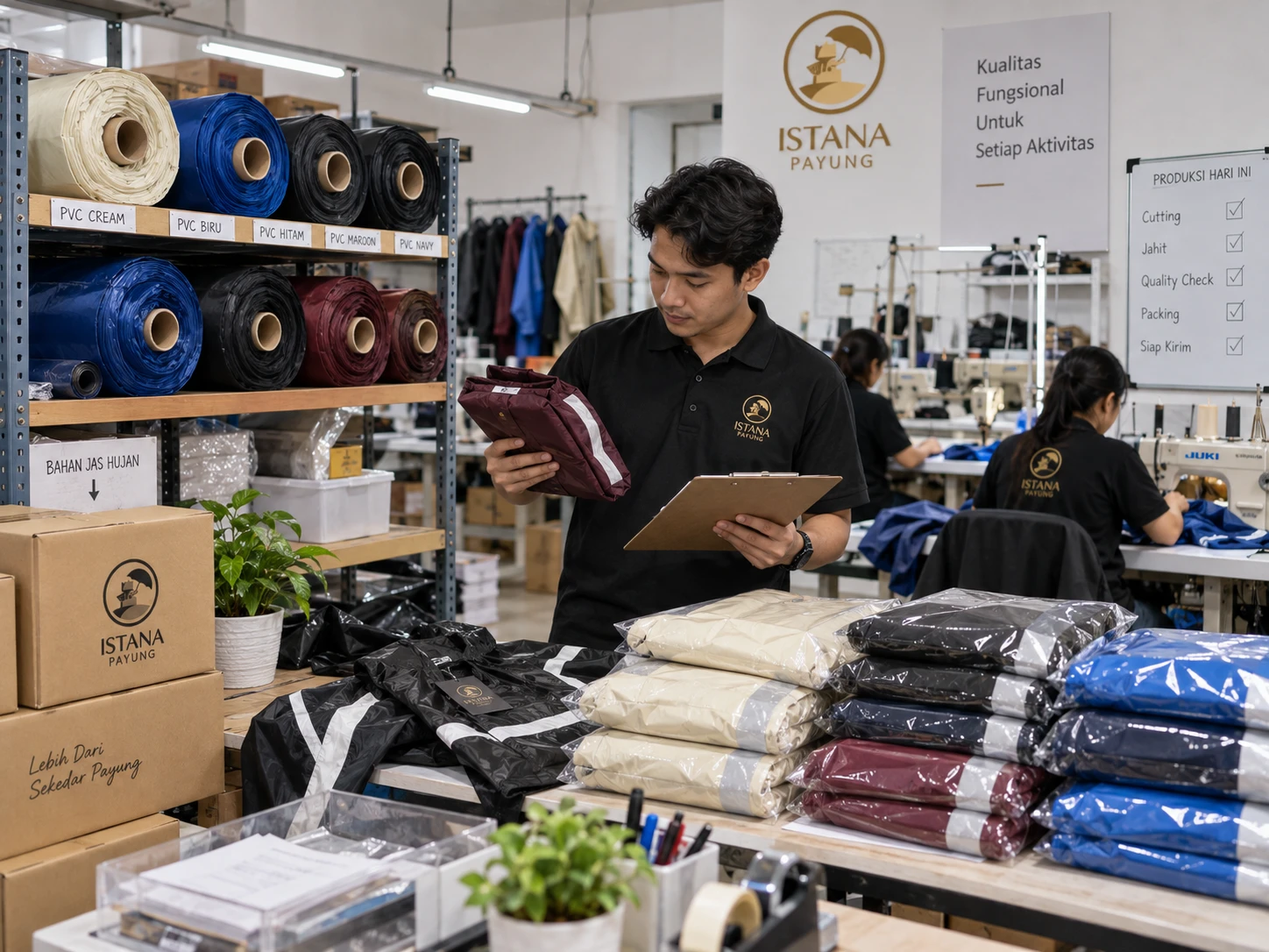 Reseller Jas Hujan Grosir untuk Konveksi dan Toko